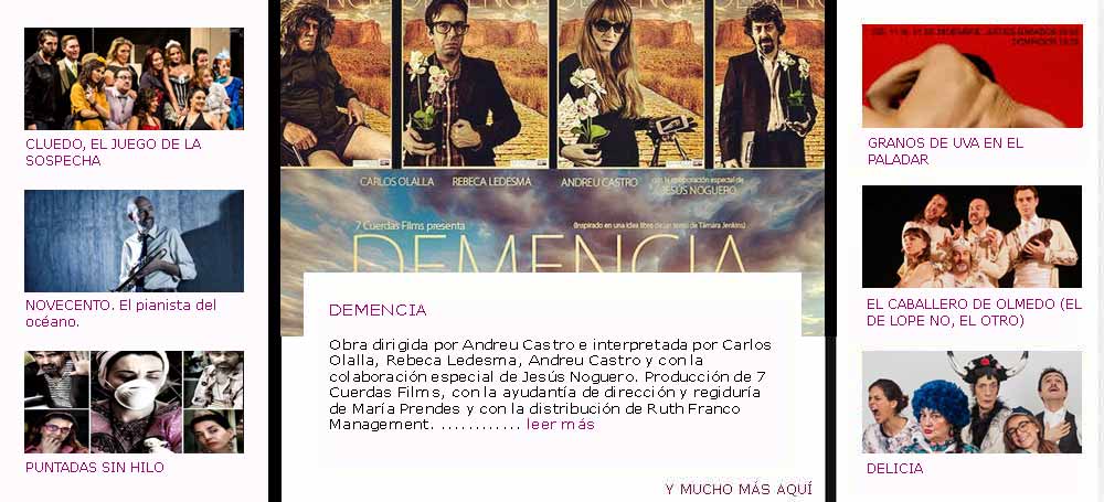 TEATRO EN AGOLPEDEEFECTO.COM