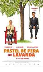 Pastel de pera con lavanda