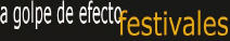 AGOLPE FESTIVALES